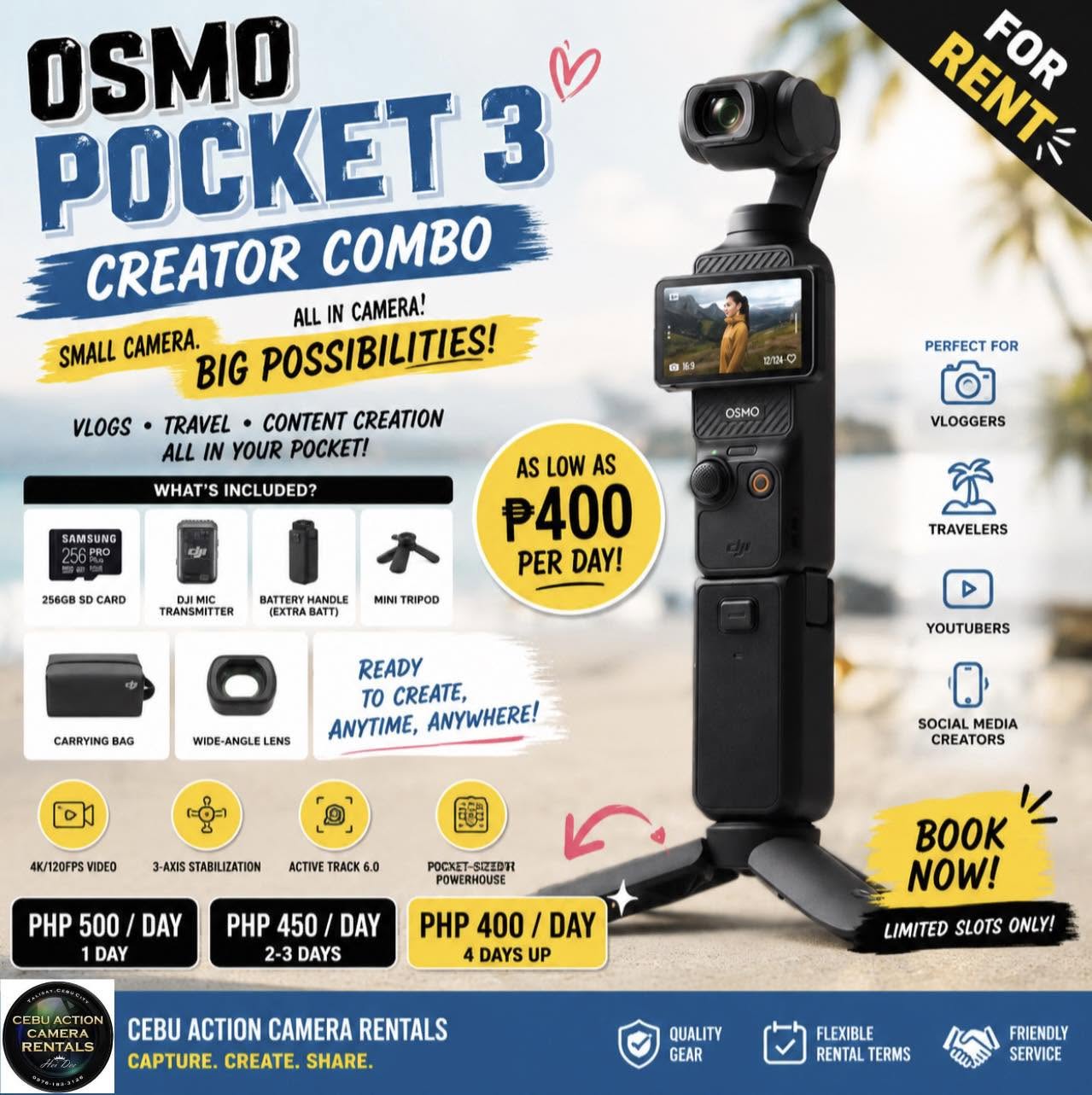 DJI Osmo Pocket 3 Creator Combo