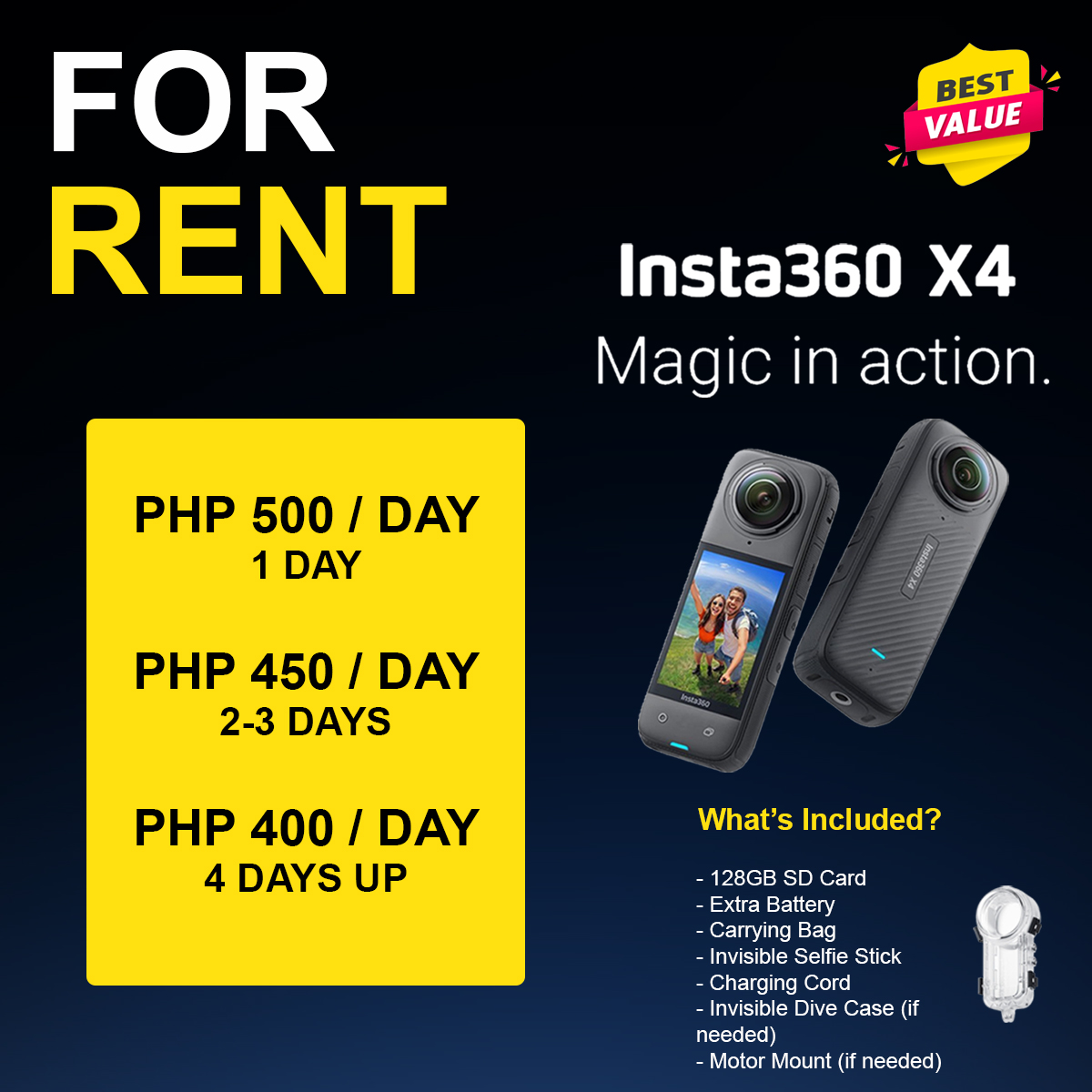 Insta 360 X4